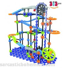 Discovery Kids Ultimate Marble Race Toy for Kids 313 Pieces | Stimulates Creativity Imagination & Motor Skills Sturdy Colorful Design Endless Combinations for Science and Engineering B077JKP4WP